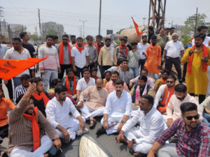 Chhattisgarh Band . BJP Chakkajam in Raipur