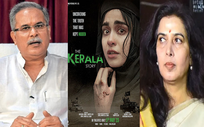 The kerla Story: CM Bhupesh Baghel And Saroj Pandey