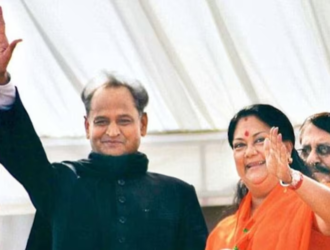 ashok gehlot claims that vasundhara raje helped me to win election