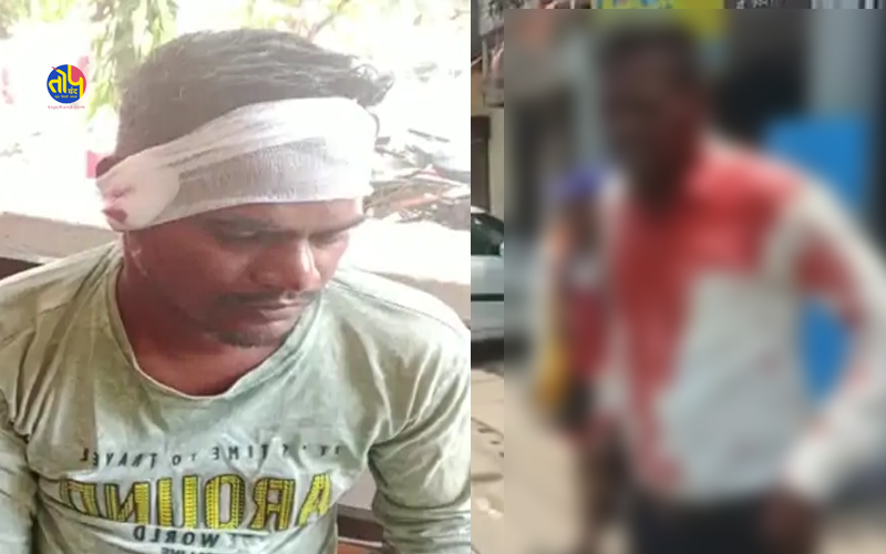 Bilaspur News: Attacked with knife if side was not given on signal