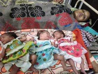 Birth of 3 children in Manendragarh