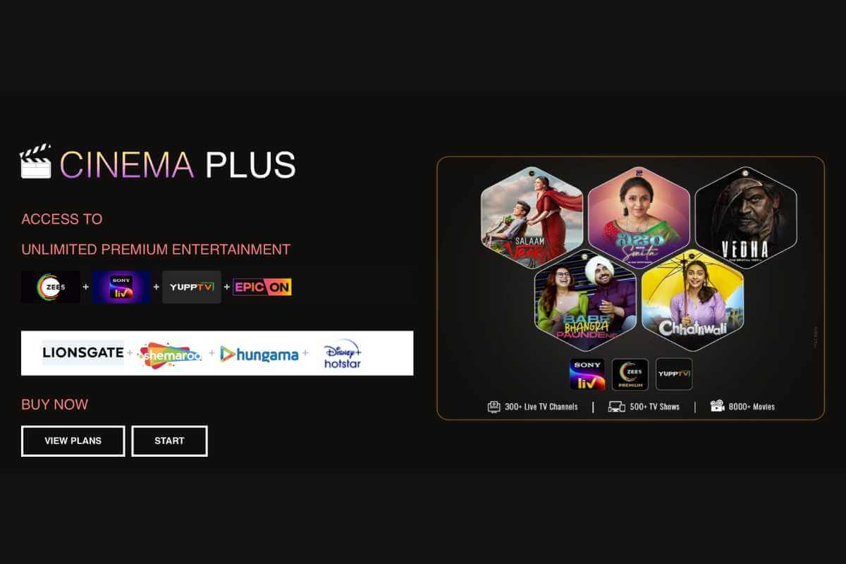 BSNL CinemaPlus OTT