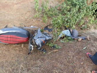 Dead body found on the roadside in Abhanpur