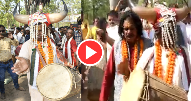 Minister kawasi Lakhma and former MP Nand Kumar Sai Dance Video