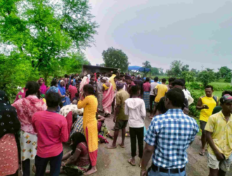 Tractor full of Laborers Overturned in Bilaspur
