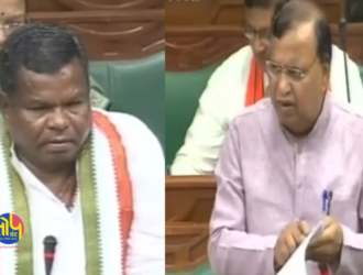 Ruckus on prohibition: Minister Lakhma gave this answer on Shivrat Sharma's question