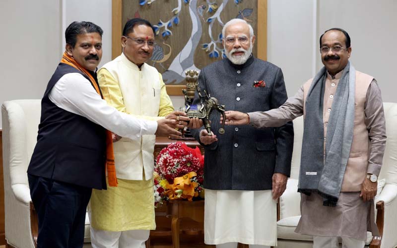 CM Sai Meet PM Modi