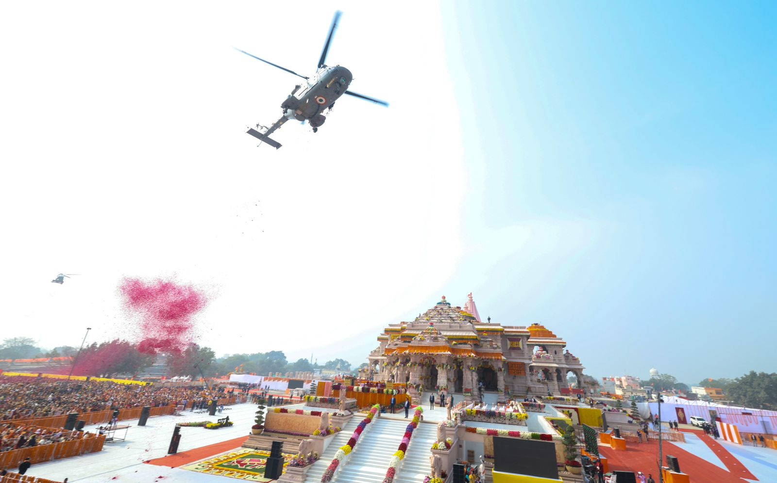 Ayodhya Ram Mandir HD Photos/ credit : Doordarshan